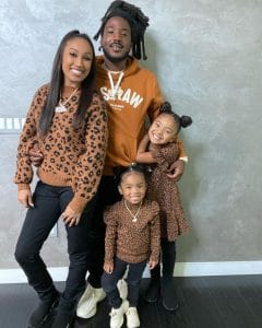 mozzy with wife and his daughters